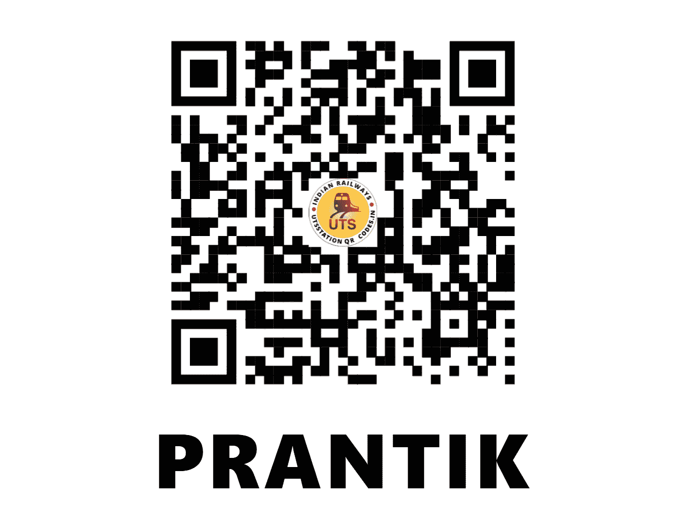 UTS QR Code for PRANTIK - PNE (ER - WEST BENGAL)